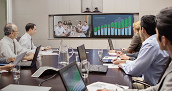 Polycom RealPresence Room易于使用適合所有規(guī)模的會(huì)議室